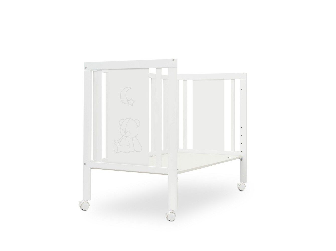 CAMA BRANCA INTERBABY TRANSFORM&Aacute;VEL 60X120CM image number 2