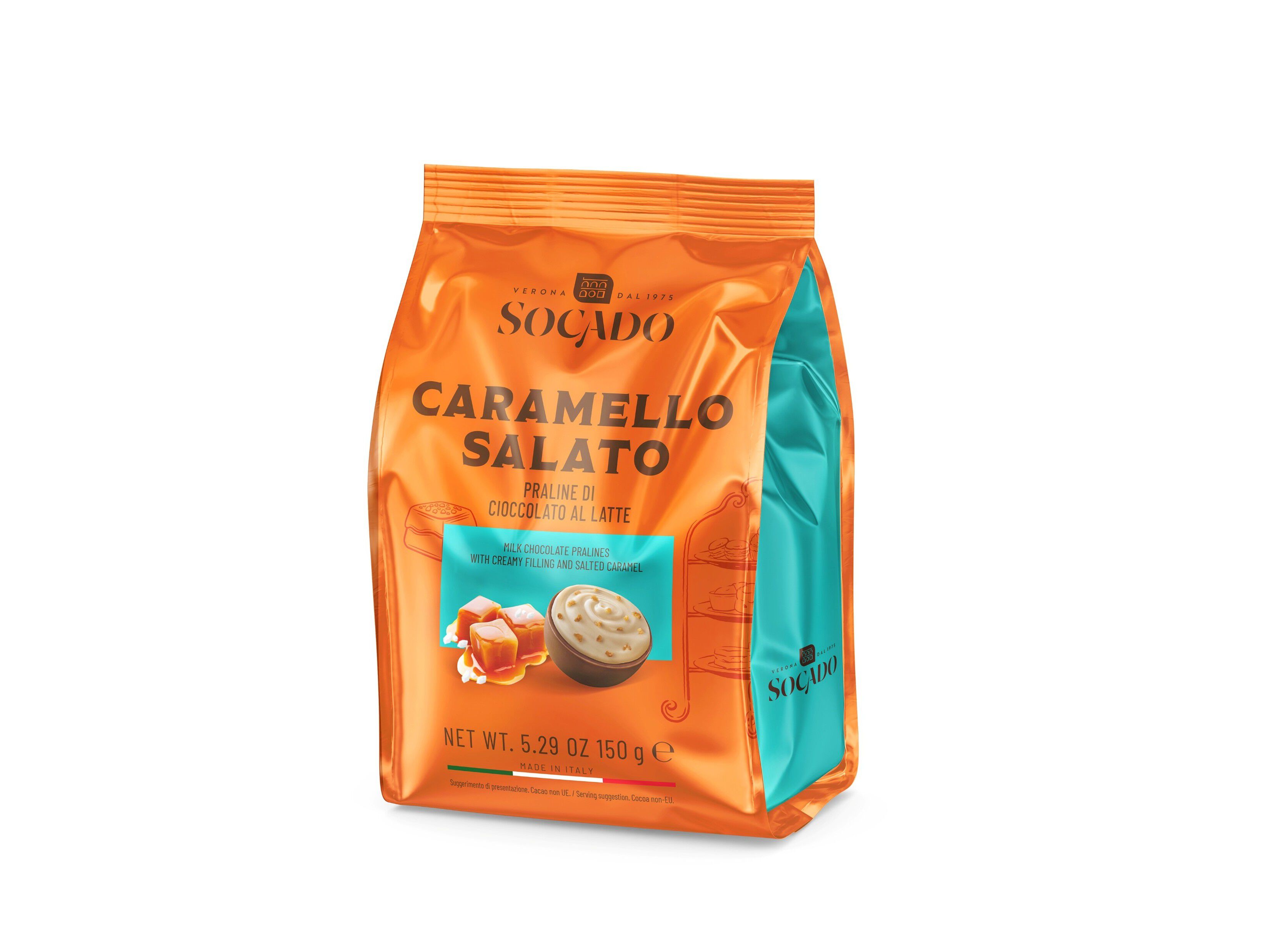 BOMBONS SOCADO CARAMELLO SALATO 150G image number 0