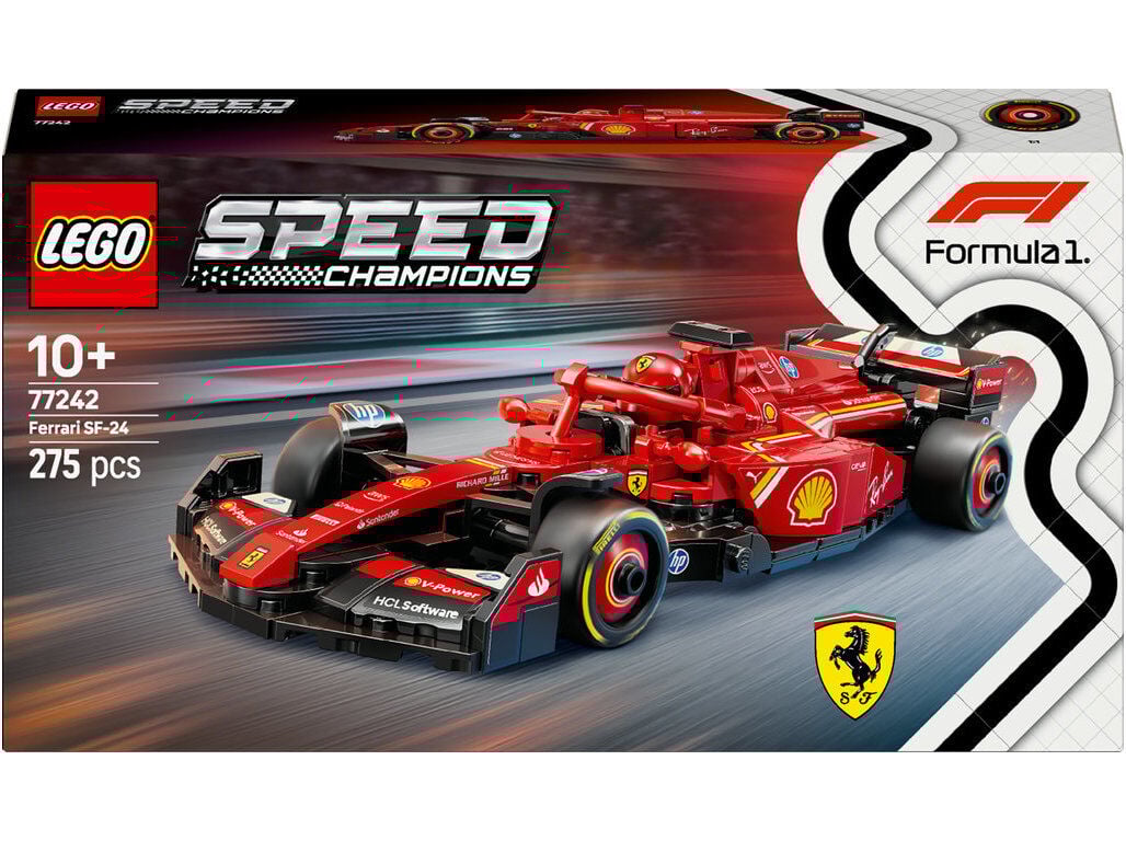 CARRO FERRARI SF-24 F1&reg; LEGO SPEED CHAMPIONS 77242 image number 0