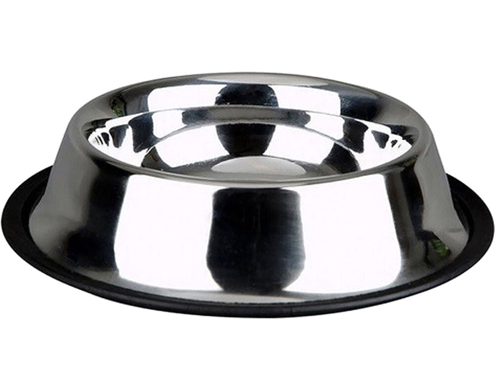 COMEDOURO COM ANTIDERRAPANTE INOX 946ML 25CM