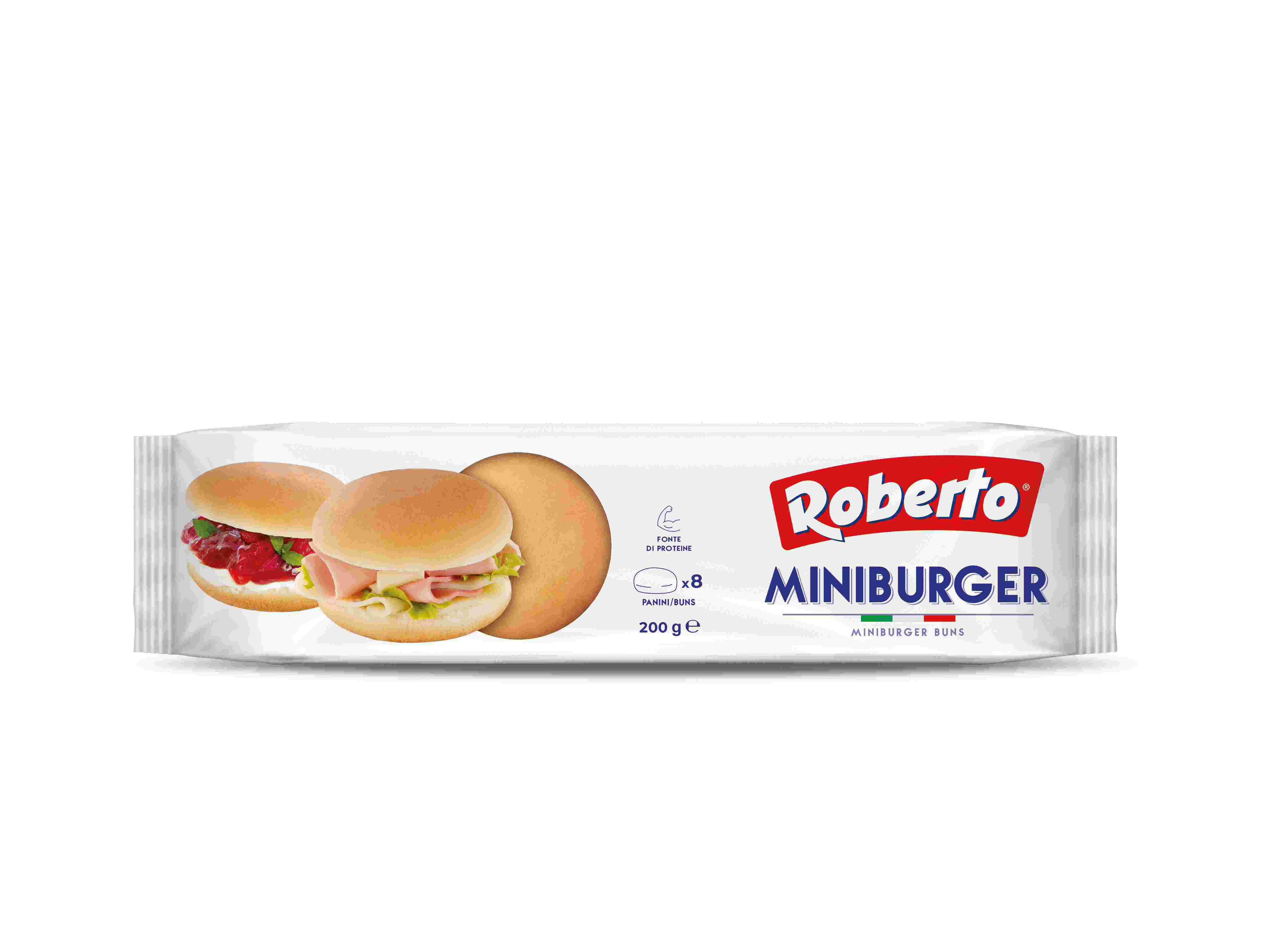 MINI PAO HAMBURGUER ROBERTO 200G image number 0