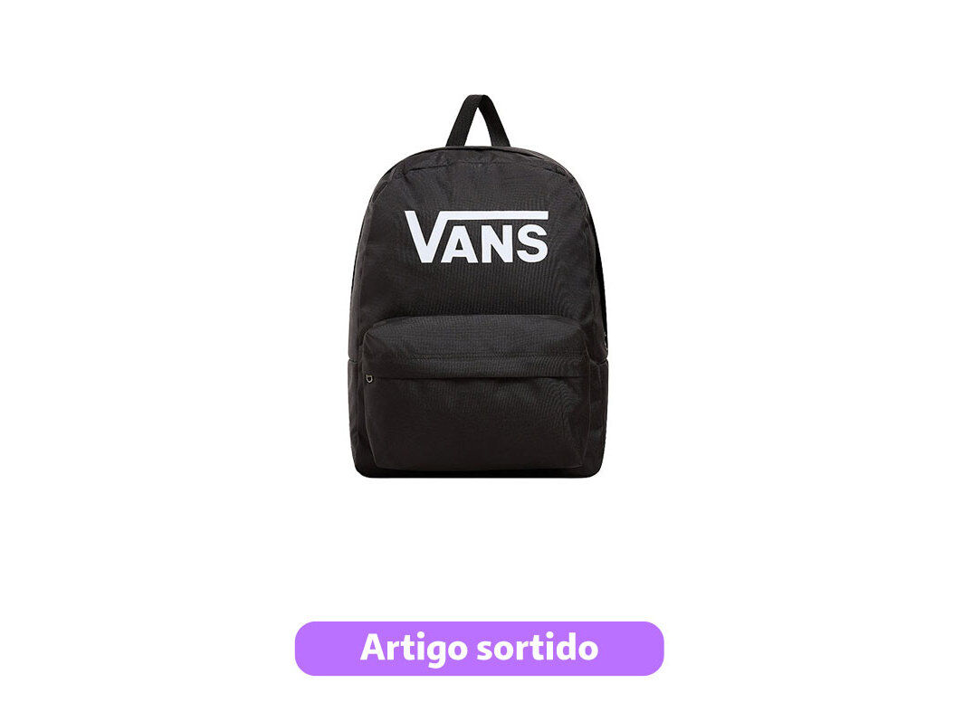 MOCHILA VANS OLD SCHOOL 32X42X12CM CORES SORTIDAS