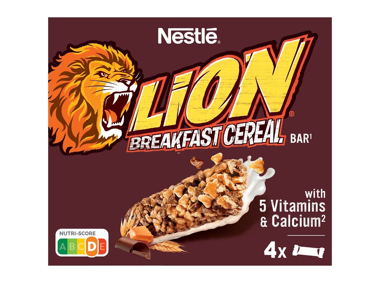 BARRA DE CEREAIS LION 4X25G image number 0