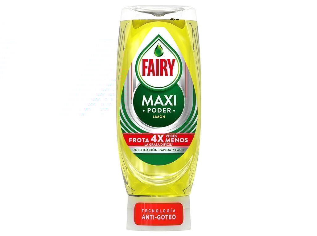 DETERGENTE MANUAL LOI&Ccedil;A FAIRY MAXI PODER LIM&Atilde;O 450ML