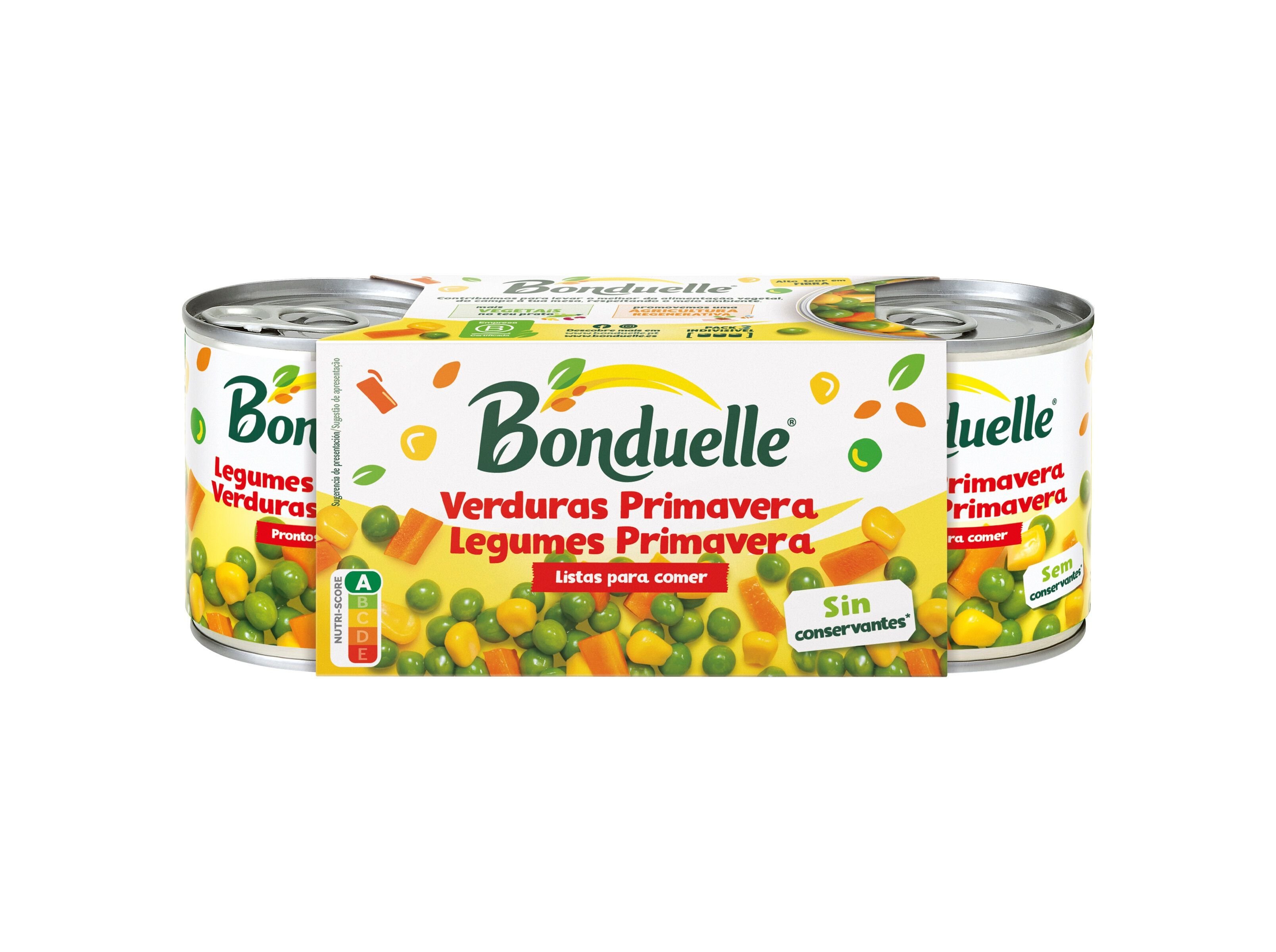 LEGUMES PRIMAVERA BONDUELLE 3X200(140)G