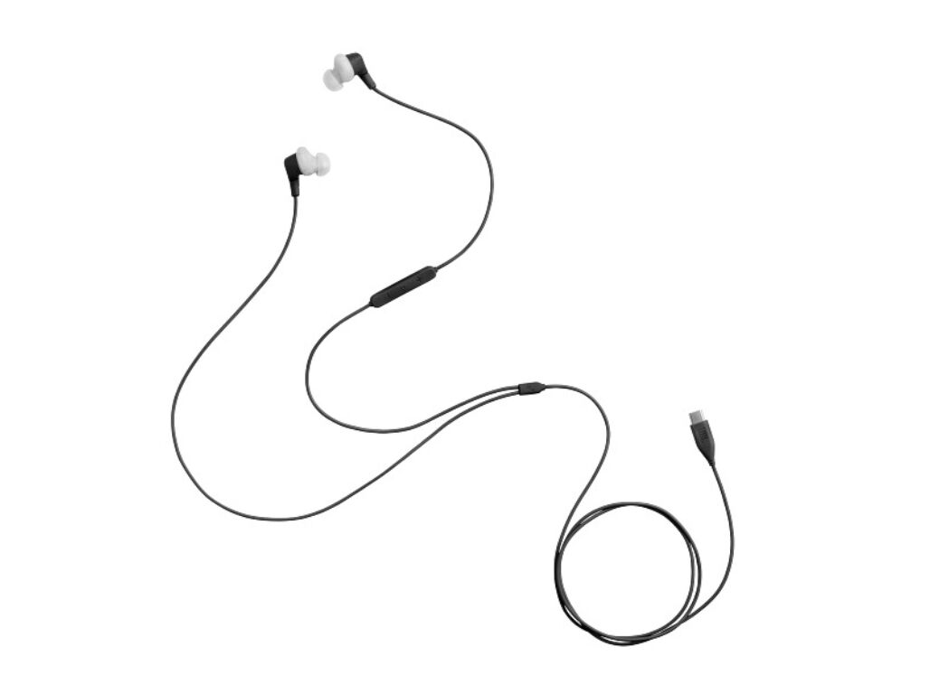AURICULARES C/FIOS JBL ENDURANCE RUN 3C PRETO/CINZA image number 3