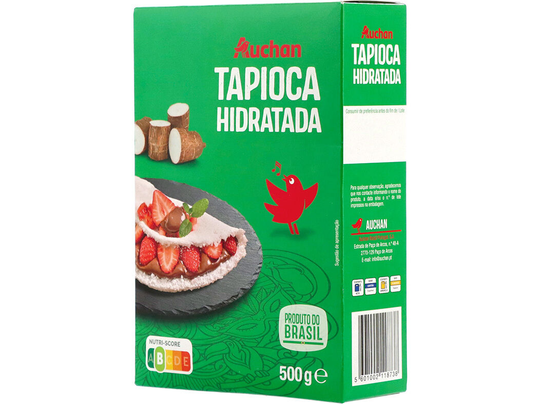 TAPIOCA AUCHAN HIDRATADA 500G image number 1