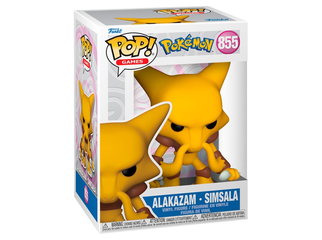FIGURA FUNKO POP GAMES: POKEMON - ALAKAZAM( image number 0