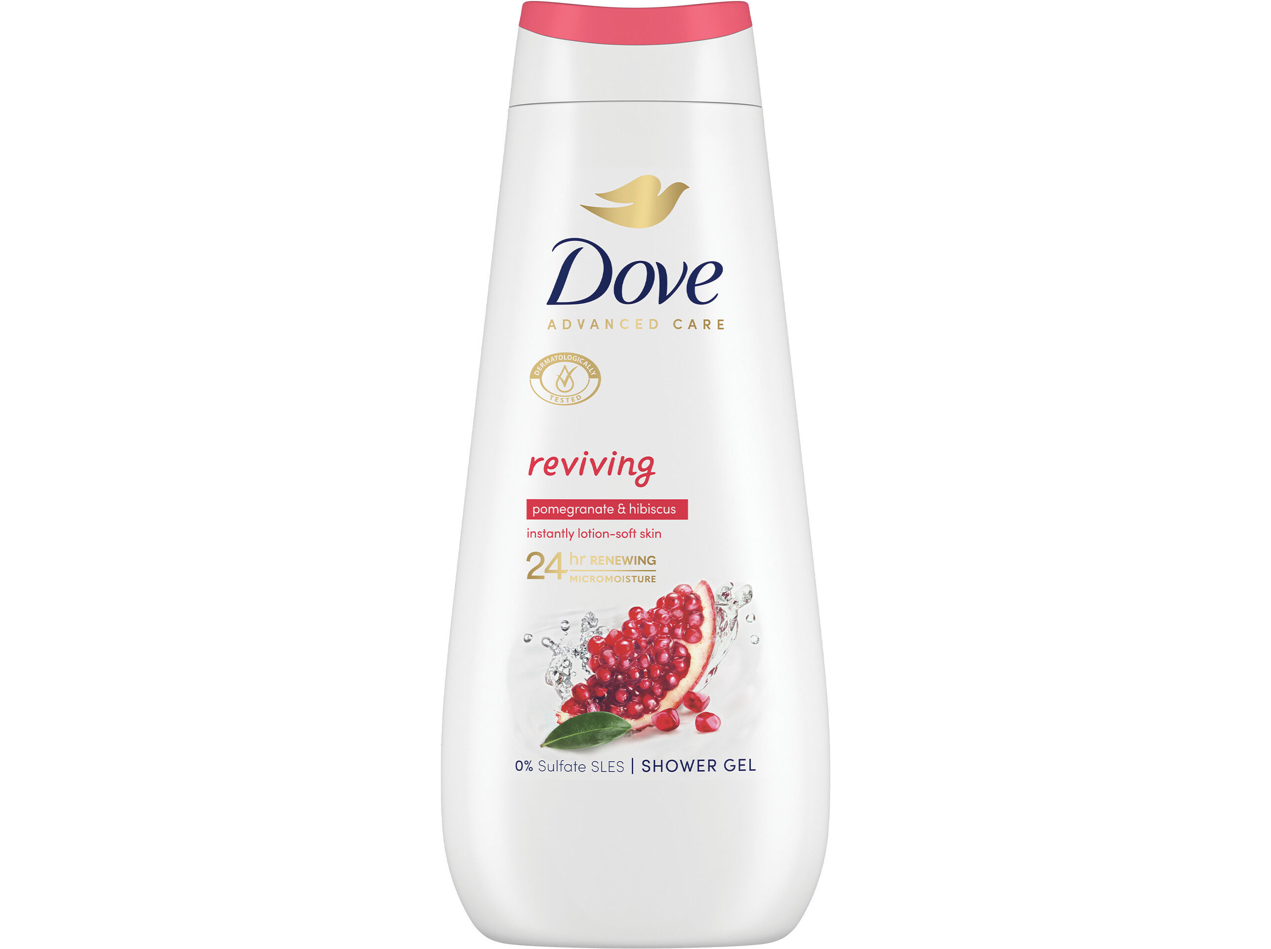 GEL BANHO DOVE ADVANCED REVIVING POMEGRANATE 400ML image number 2