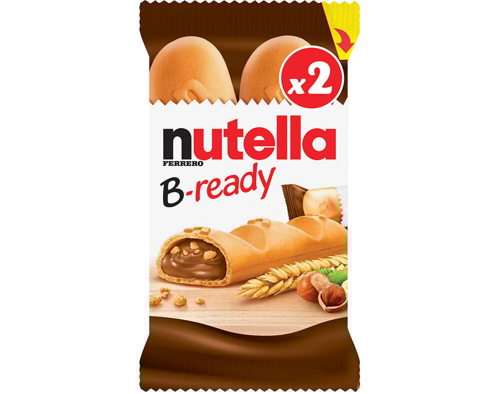 BOLACHA NUTELLA B READY RECHEADAS 2UN 44G image number 0