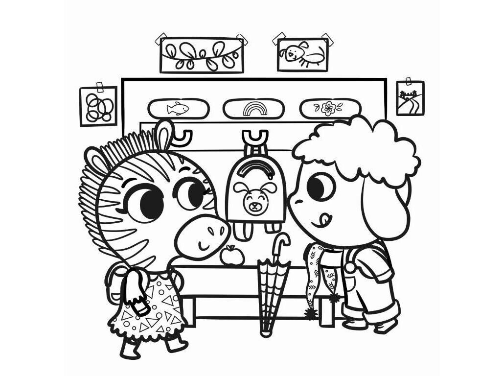 LIVRO PINTAR COM CANETAS M&Aacute;GICAS AZUL 4+ image number 1