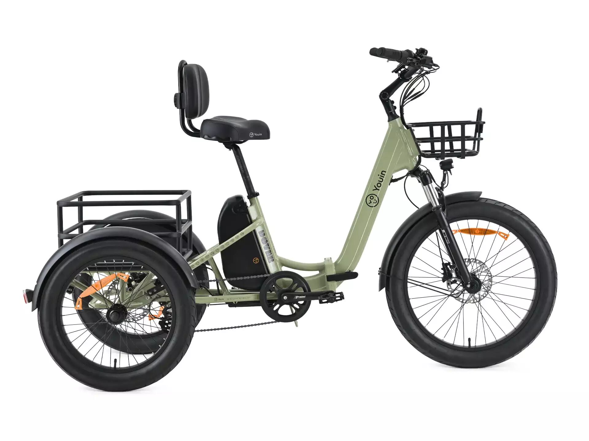 BICICLETA EL&Eacute;TRICA YOUIN BK6000 TRICICLO DOVER image number 1