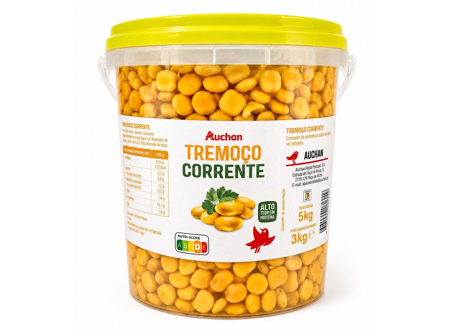 TREMO&Ccedil;OS AUCHAN CORRENTE 5KG image number 0