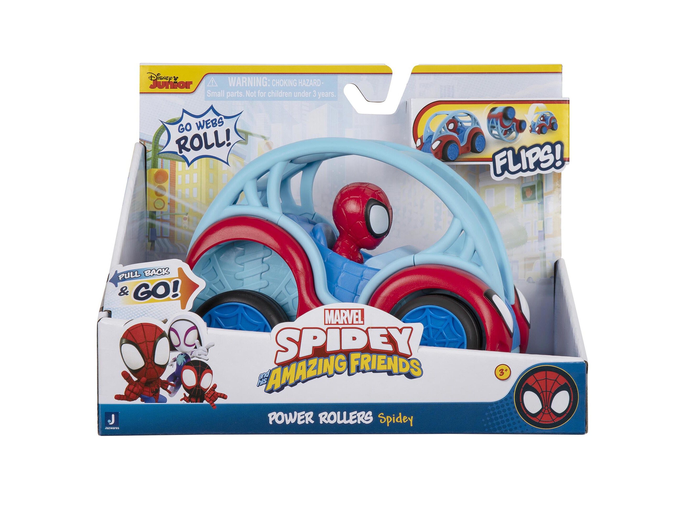 VE&Iacute;CULO SPIDEY&FRIENDS POWER ROLLER MODELOS SORTIDOS image number 7