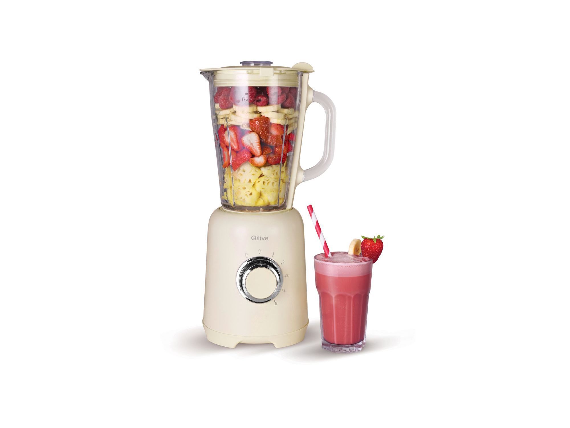 LIQUIDIFICADORA QILIVE RETRO Q.5123 1.75L