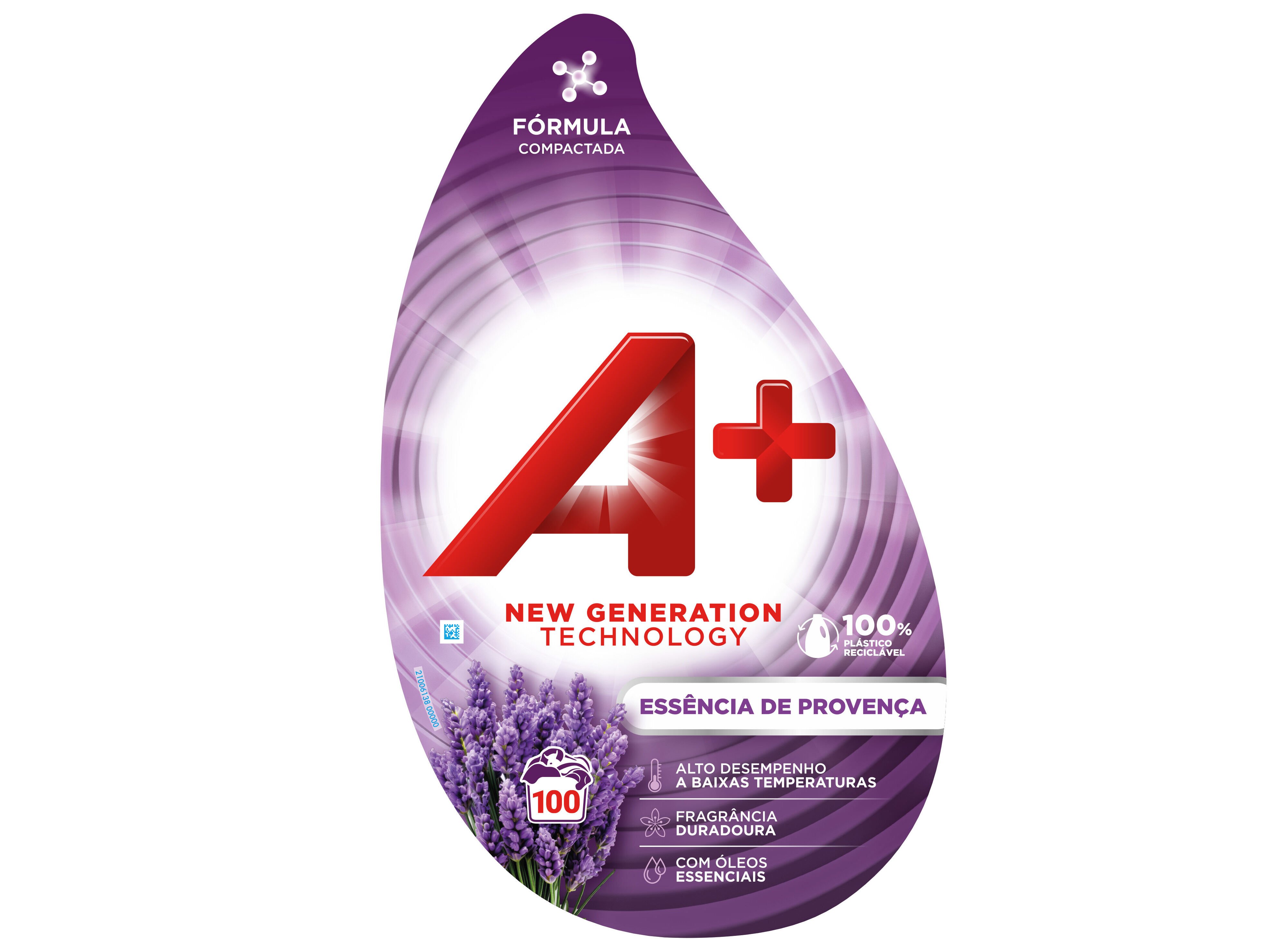 DETERGENTE ROUPA M&Aacute;QUINA L&Iacute;QUIDO A+ ESS&Ecirc;NCIA DA PROVEN&Ccedil;A 100D image number 1