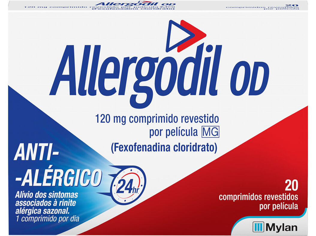 COMPRIMIDOS ALLERGODIL OD 120MG 20UN image number 0