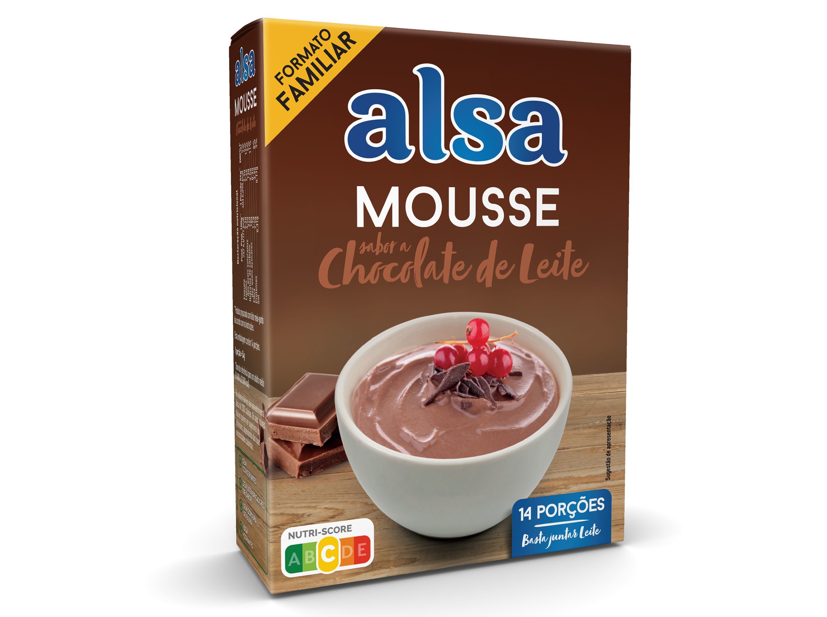 MOUSSE DE CHOCOLATE ALSA CHOCOLATE LEITE 264 G image number 0