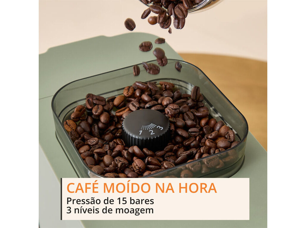 M&Aacute;QUINA CAF&Eacute; EXPRESSO KRUPS SA401LE0 CRUSH LINCHEN image number 1