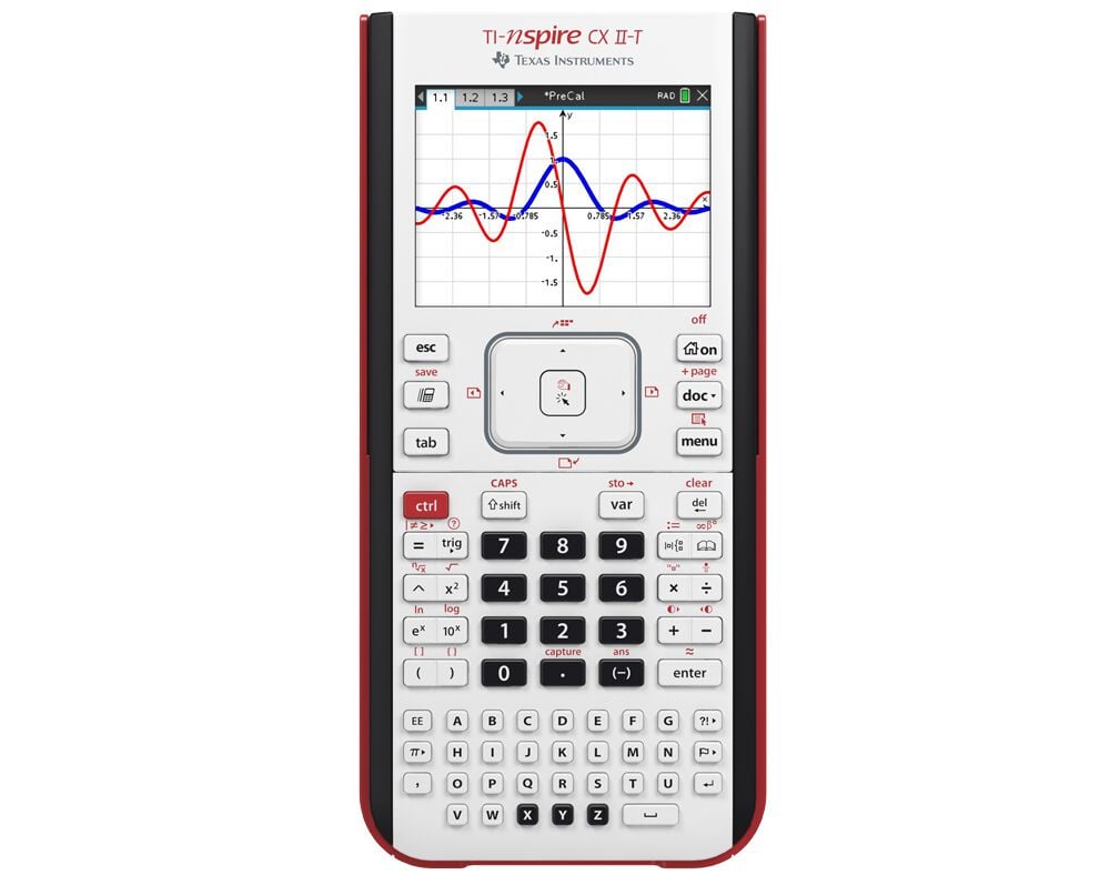 CALCULADORA GR&Aacute;FICA TEXAS TI-NSPIRE CX II-T