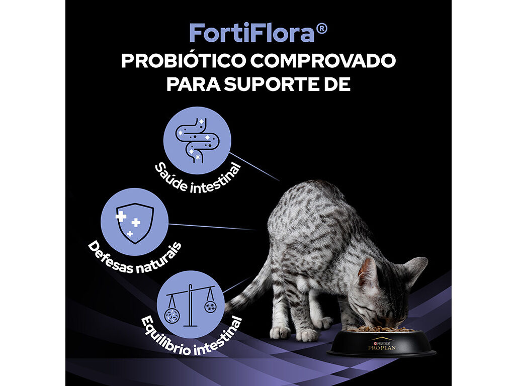 SUPLEMENTO PARA GATO PROBI&Oacute;TICO PRO PLAN FORTIFLORA 30X1G image number 1