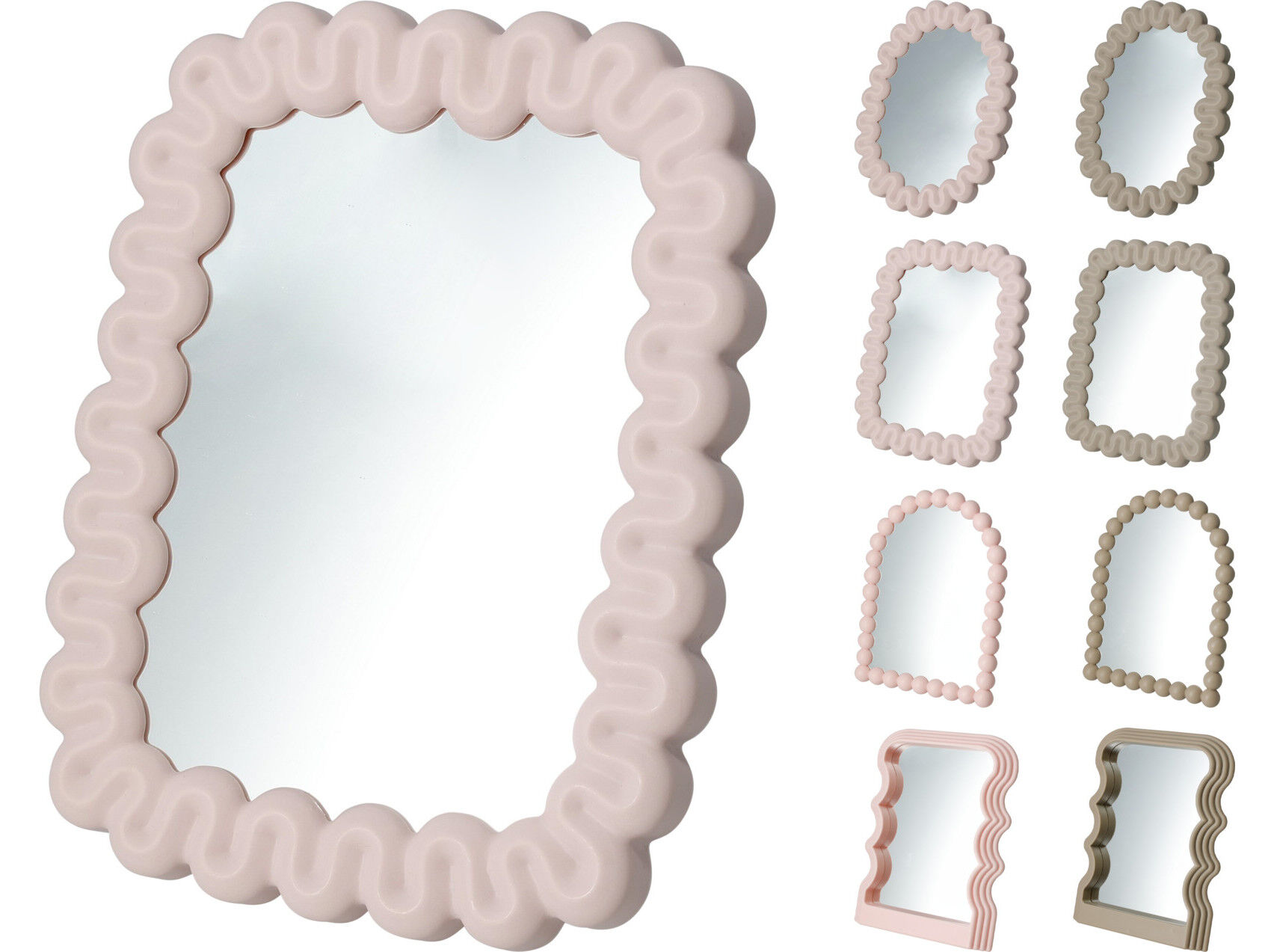 ESPELHO 22X17X3CM MODELOS SORTIDOS image number 1