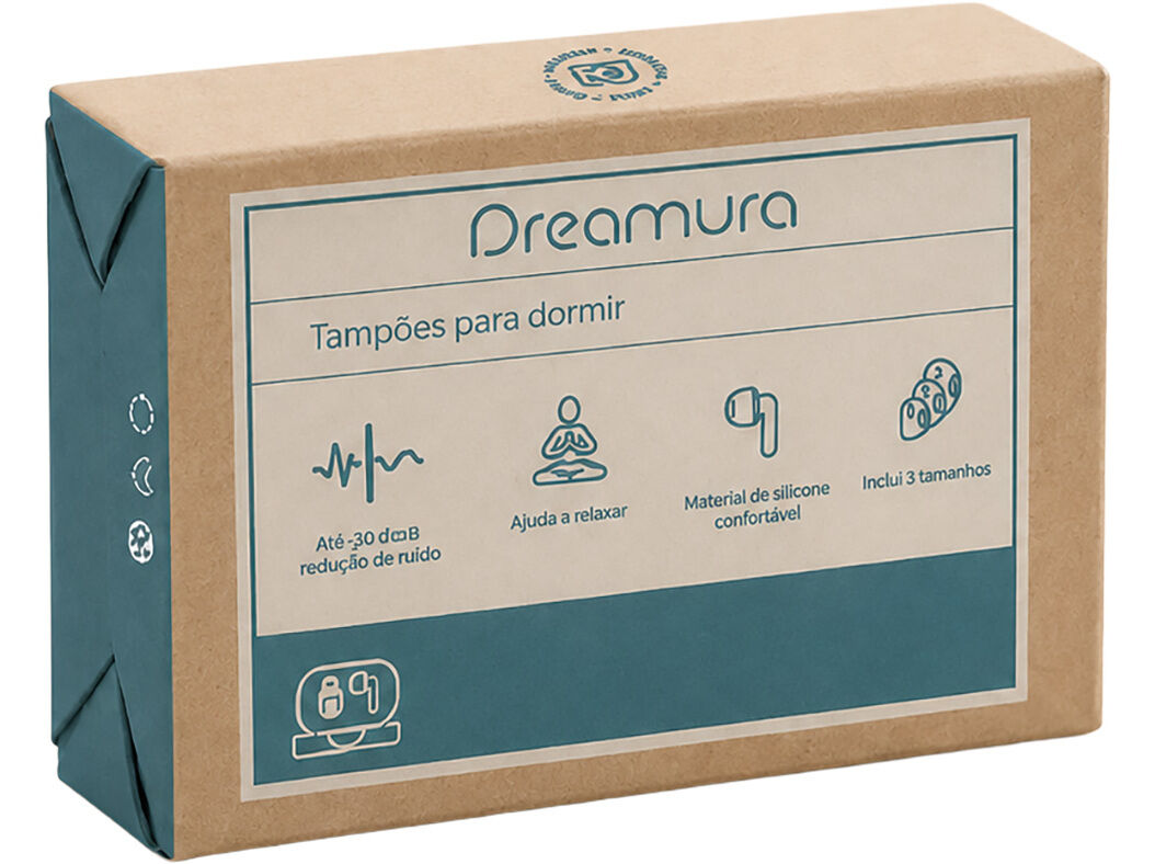 TAMP&Otilde;ES OUVIDOS DREAMURA EARPLUGS 1.0 2UN image number 3