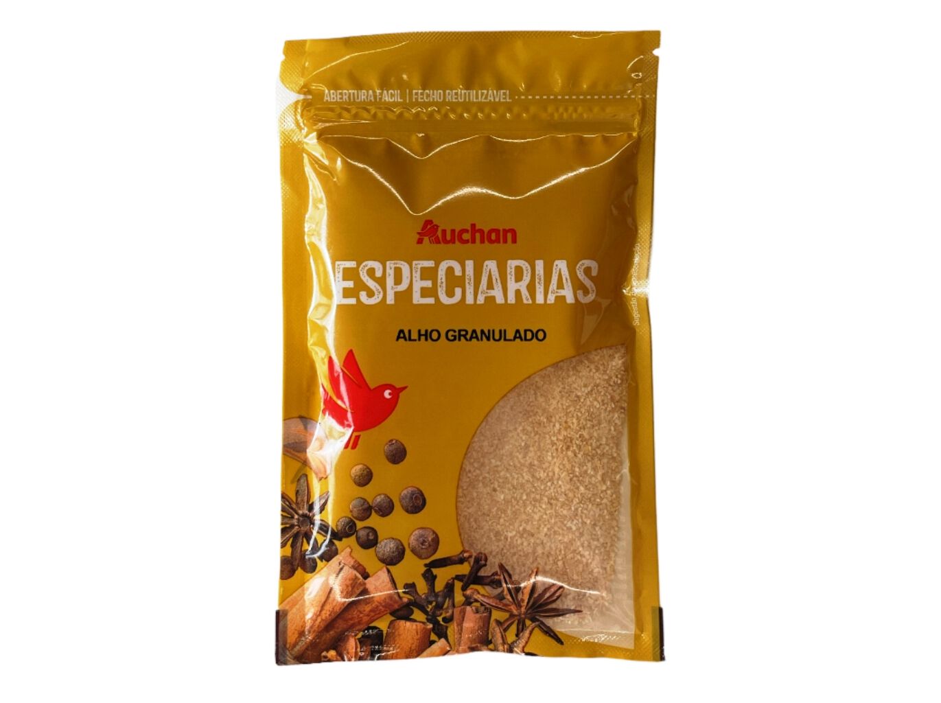 ALHO AUCHAN GRANULADO MIUDO 50G