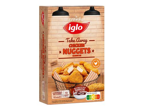 CHICKEN NUGGETS BBQ IGLO TAKE AWAY 350G image number 1