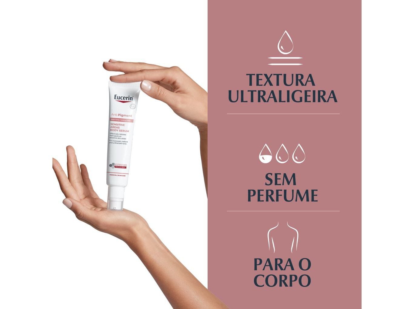 S&Eacute;RUM CORPO EUCERIN PIGMENT &Aacute;REAS SENS&Iacute;VEIS 75ML image number 1