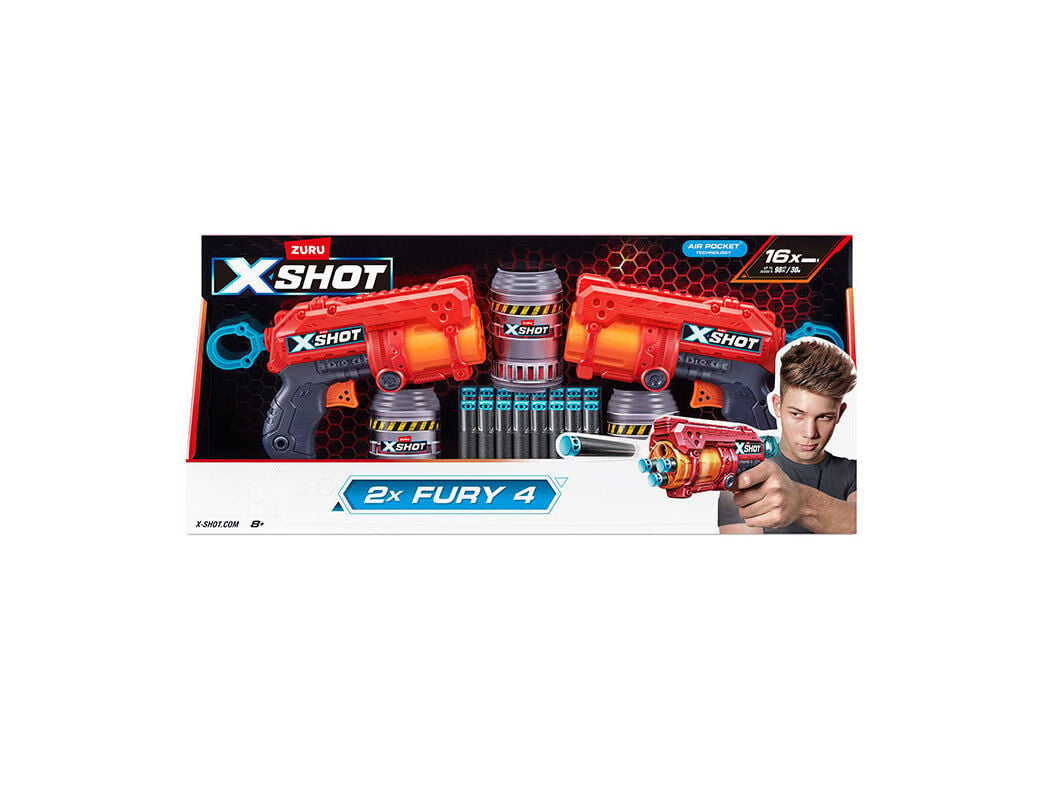 XSHOT FURY ZURU 16 DARDOS PACK 2 image number 0