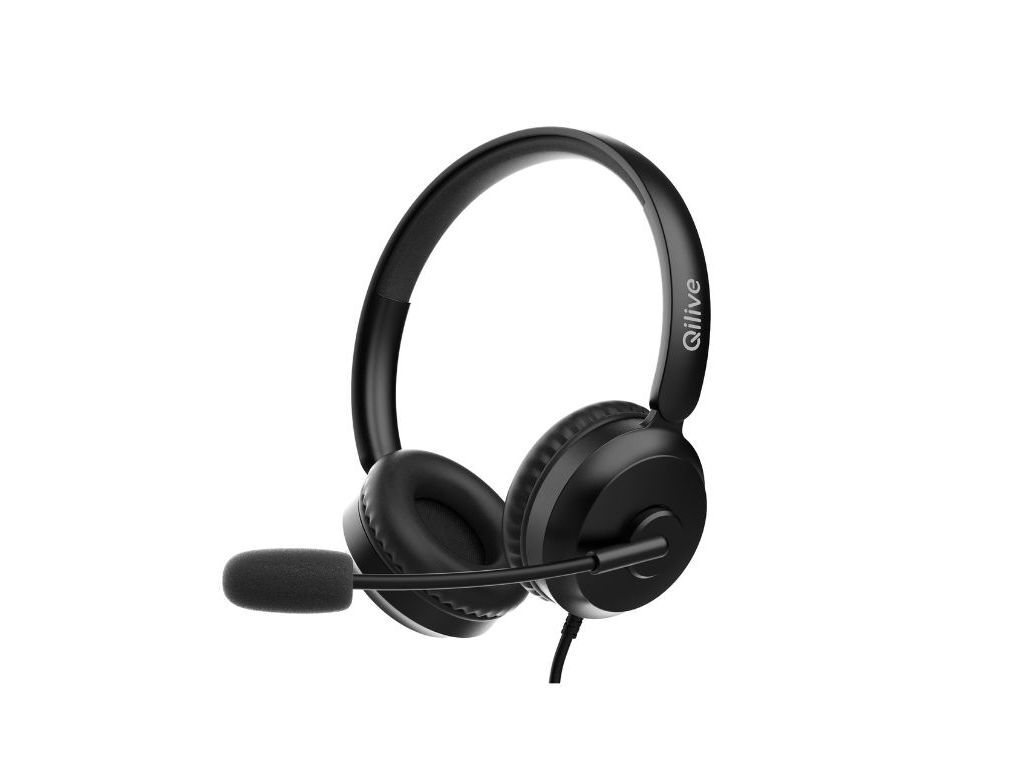 AUSCULTADORES COM MICRO QILIVE USB-C