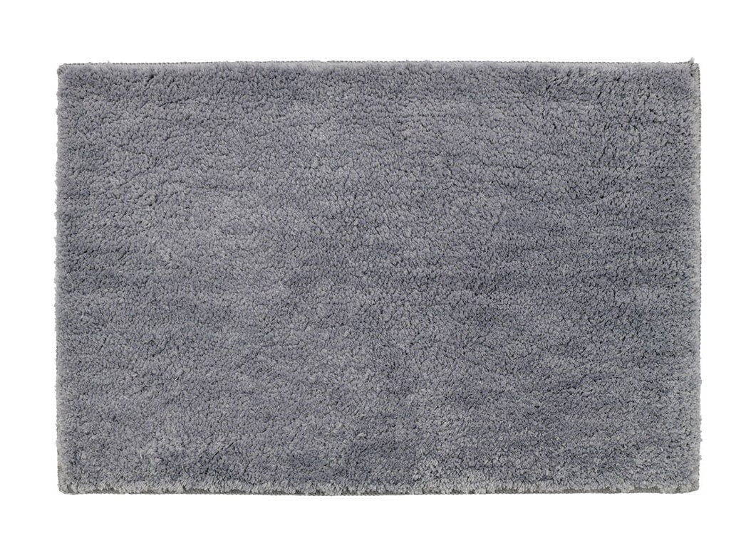 TAPETE CASA BANHO ACTUEL MICROFIBRA RECICLADO CINZENTO 40X60CM