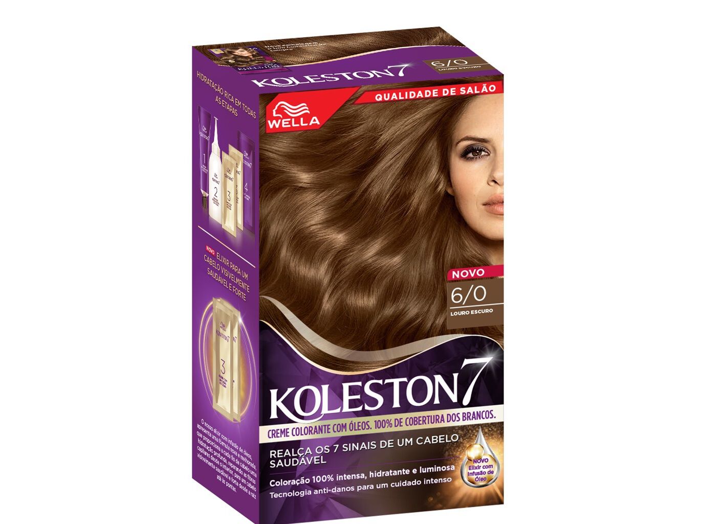 COLORA&Ccedil;&Atilde;O KOLESTON 6/0 LOURO ESCURO