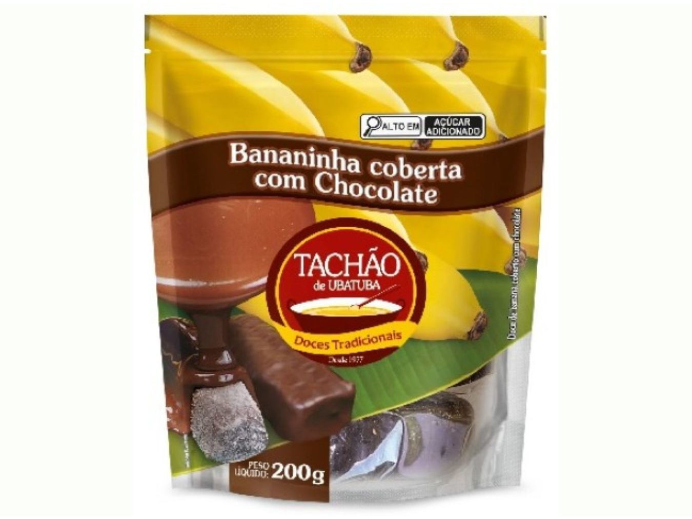 BANANINHA TACH&Atilde;O CHOCOLATE 200G image number 0