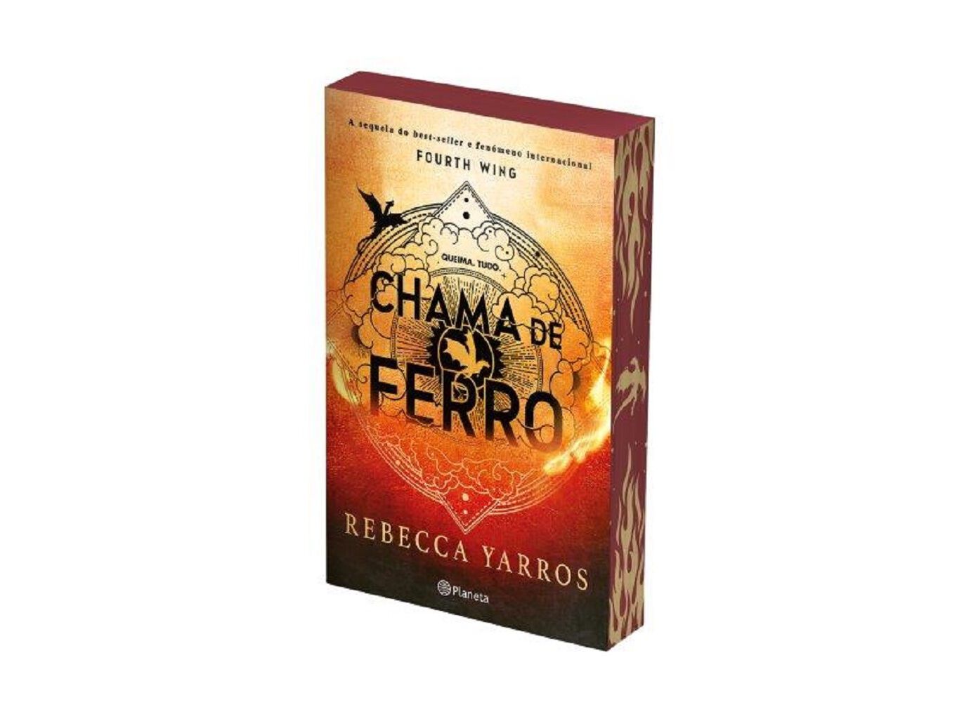 LIVRO CHAMA DE FERRO EDI&Ccedil;&Atilde;O COLECIONADOR DE REBECCA YARROS image number 0