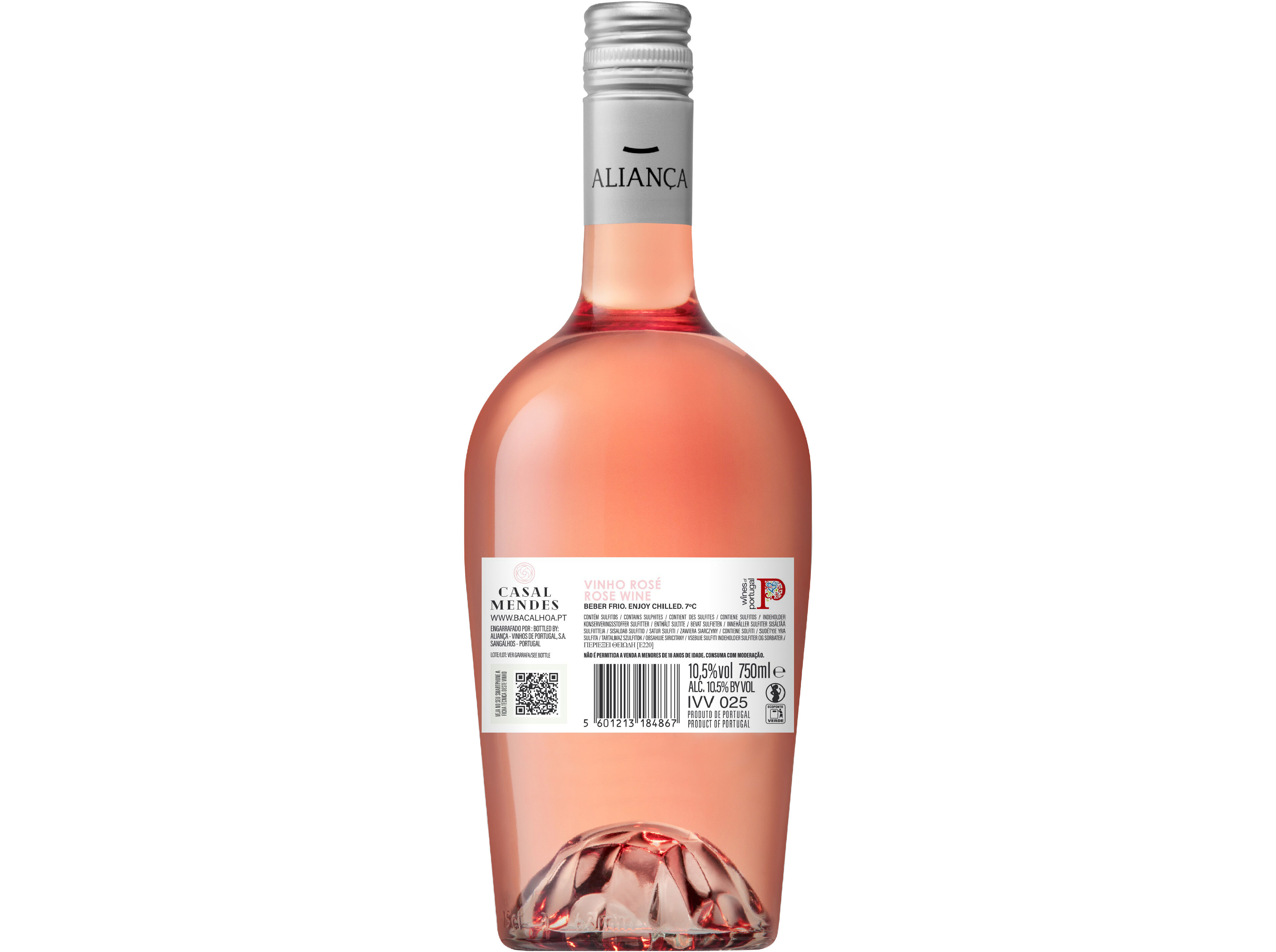 VINHO ROS&Eacute; CASAL MENDES 0.75L image number 1