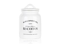 Bolachas Maria Confeitaria Frasco Cerâmic Maça Canela 150 g