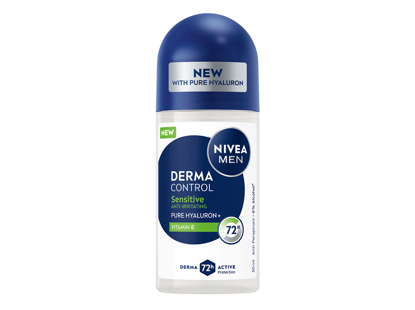 DEO ROLL ON NIVEA MEN DERMA CONTROL SENSITIVE 50 ML image number 0