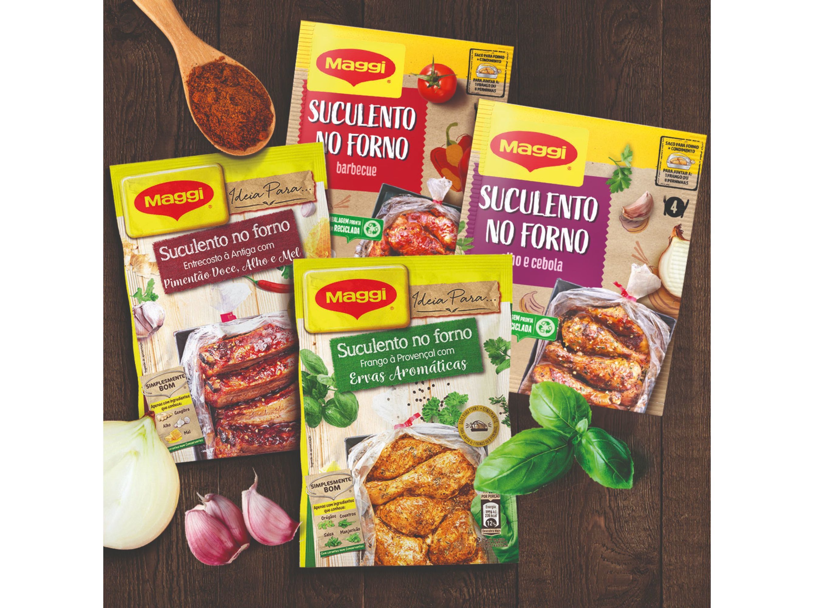 ESPECIARIAS MAGGI SUCULENTO NO FORNO ALHO 30G image number 2