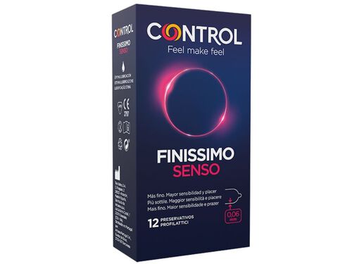 Preservativos Finissimo Senso Control 12 unid image number 0