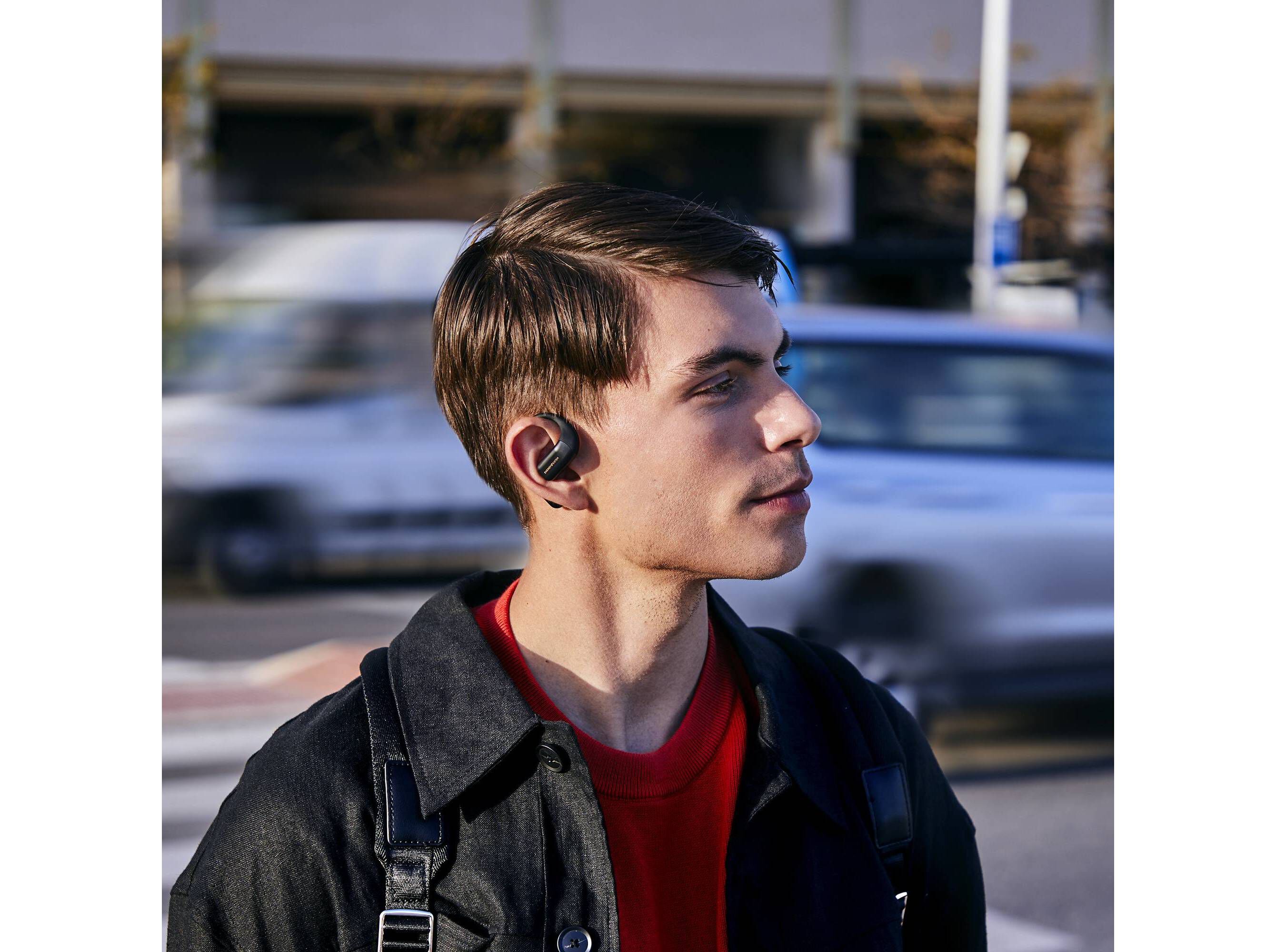 AURICULARES DESPORTIVOS ENERGY SISTEM OPENWAVE EARPHONES PRETO image number 4