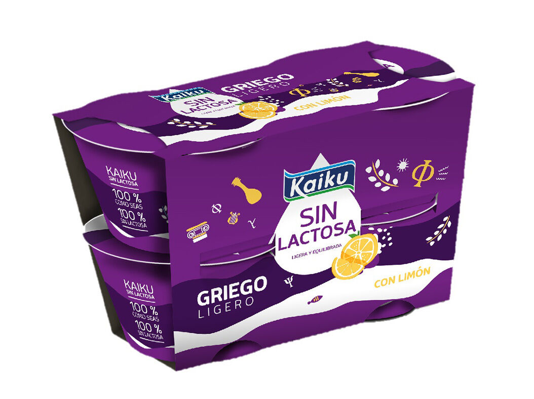IOGURTE KAIKU SEM LACTOSE GREGO LIM&Atilde;O 4X90G image number 0