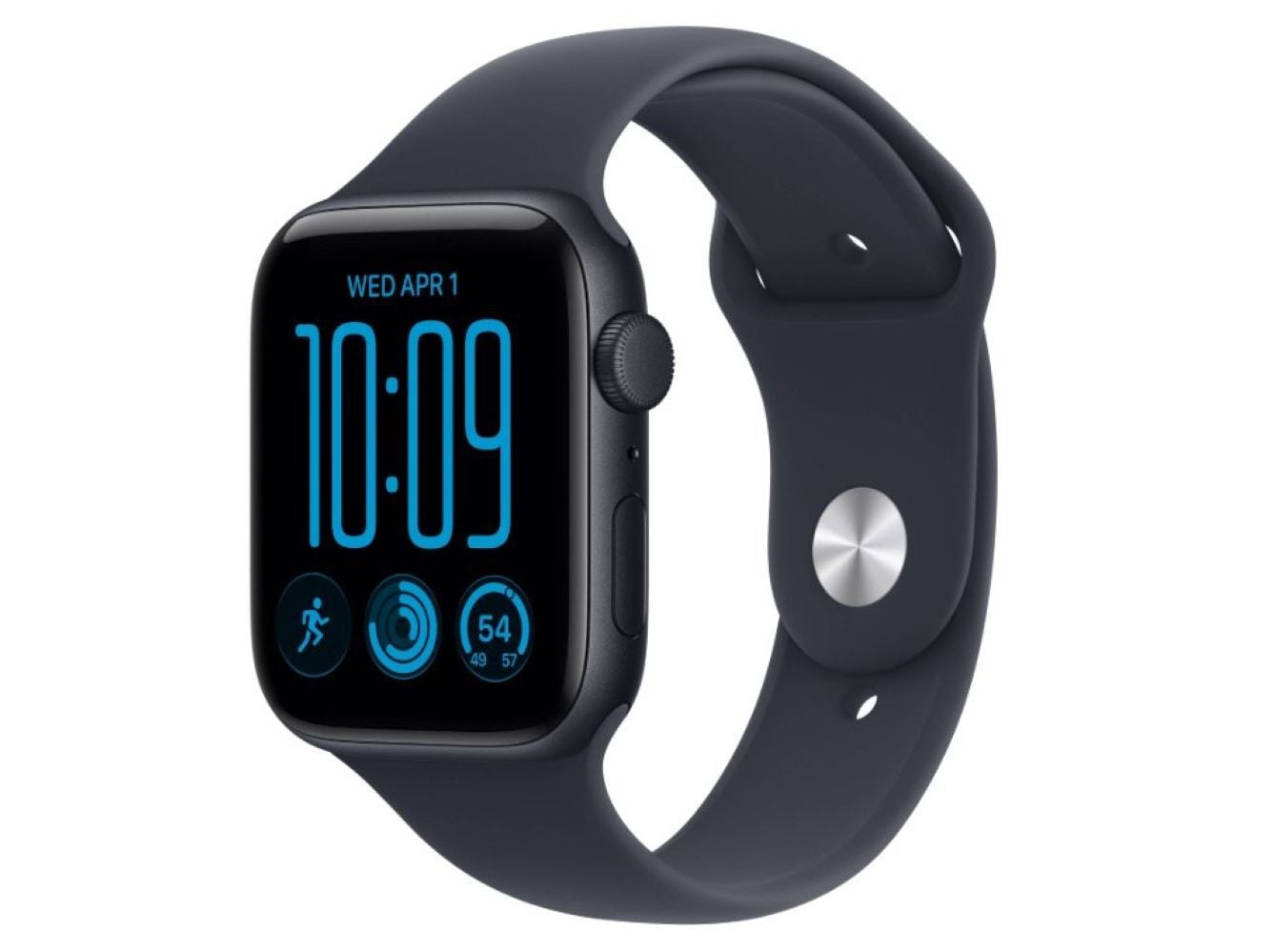 APPLE WATCH SE 3 44MM GPS MIDNIGHT ALUMINIO CASE COM SPORT BAND NAVY BLUE - M/L image number 0