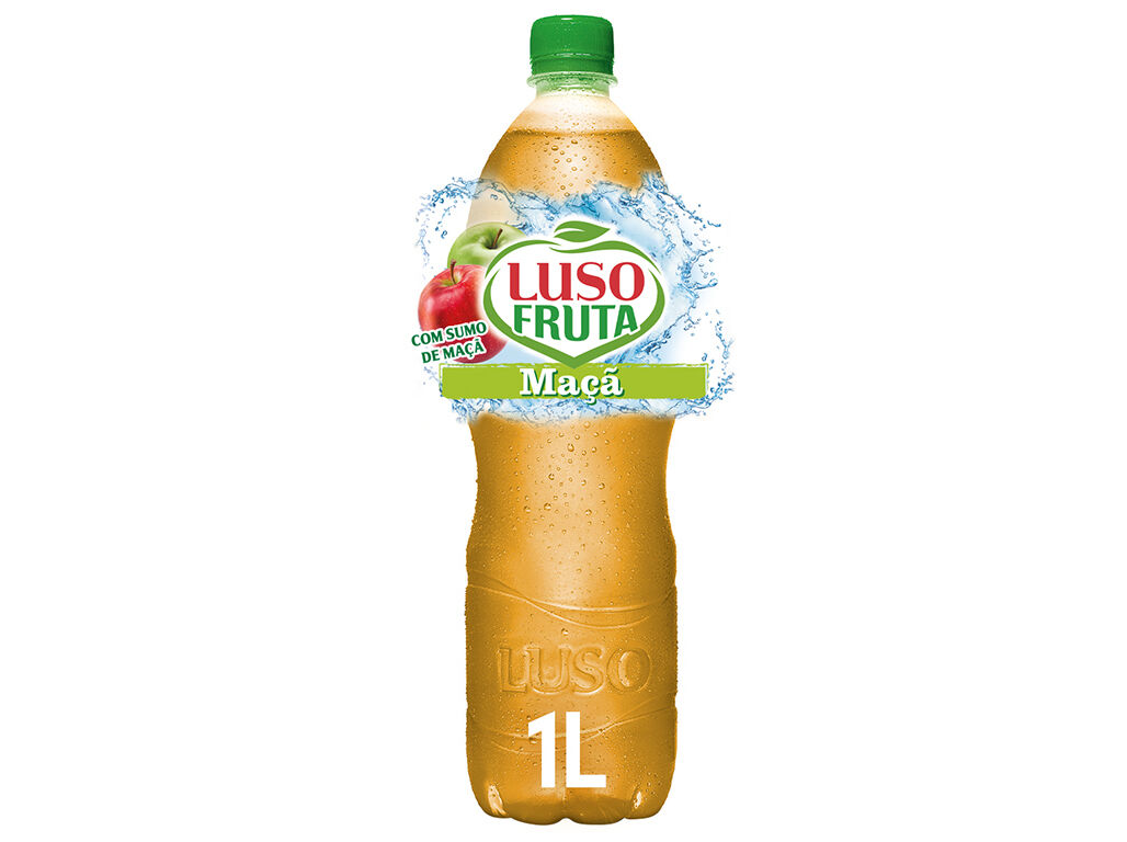 BEBIDA LUSO FRUTA MA&Ccedil;&Atilde; 1L (SDR)