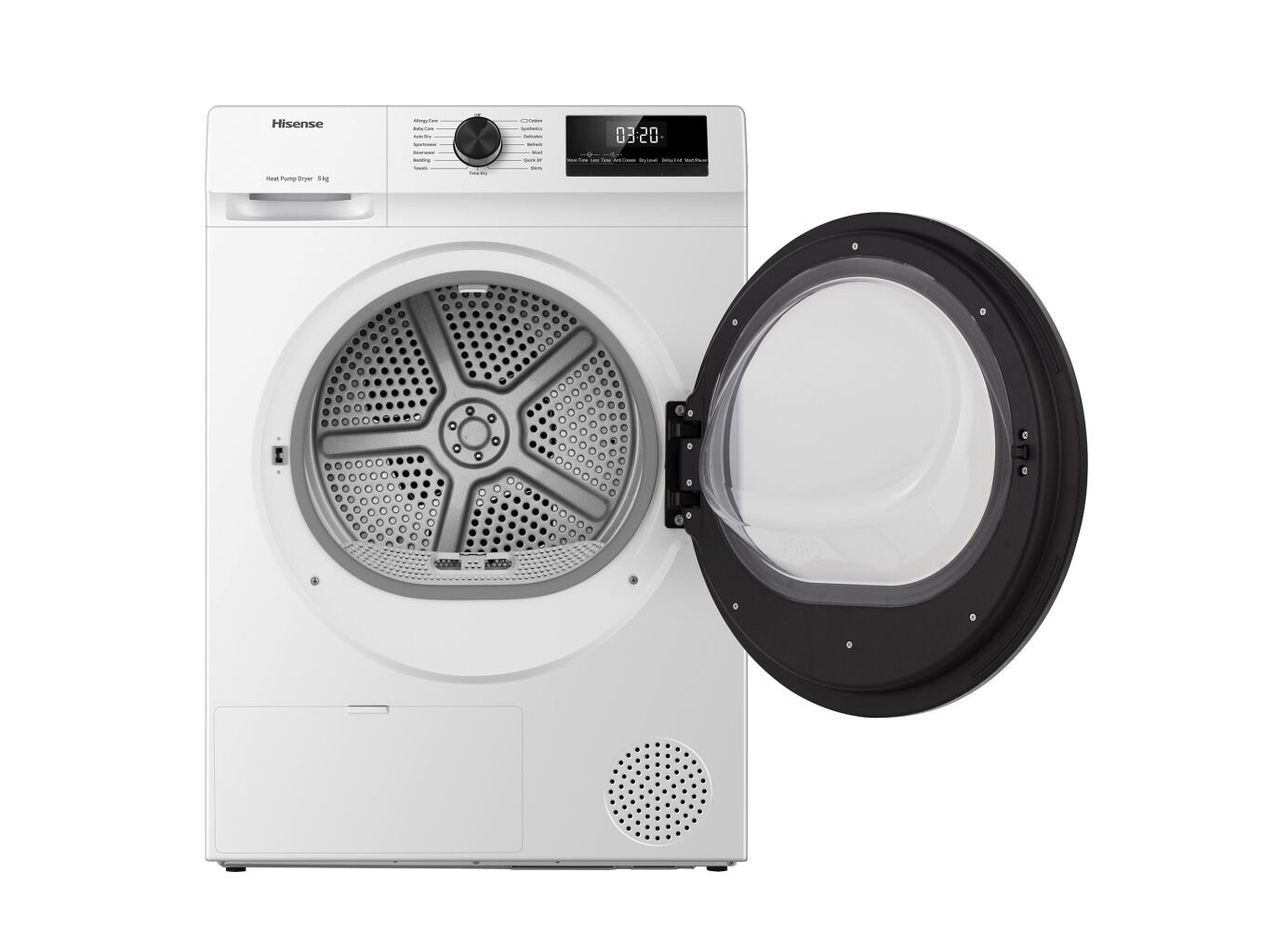 M&Aacute;QUINA SECAR ROUPA HISENSE DHQE800BW2 SERIE QE D 8KG image number 5