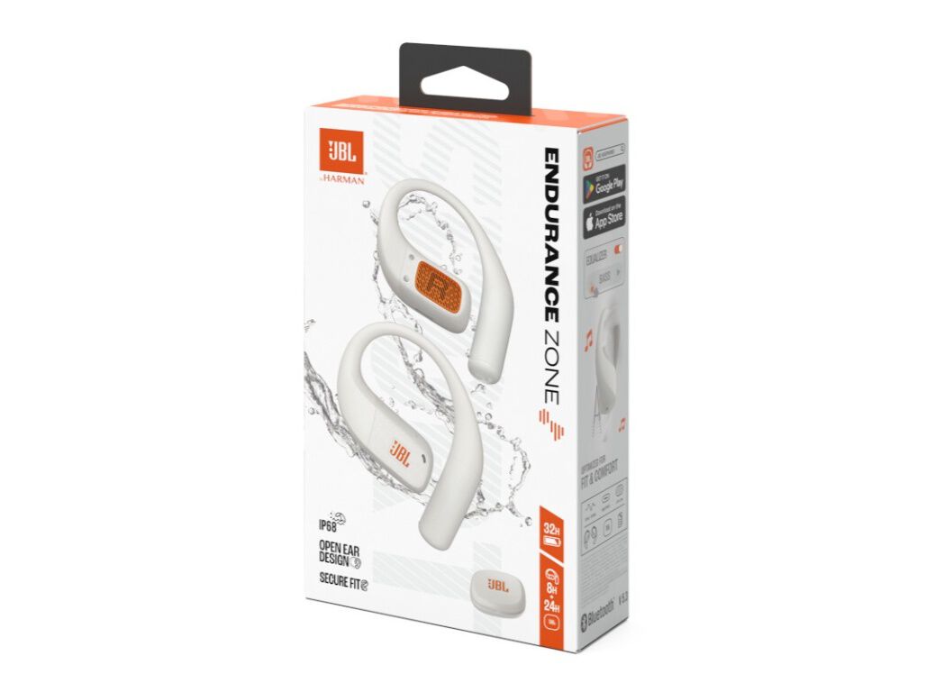 AURICULARES TWS JBL ENDURANCE ZONE BRANCO image number 9