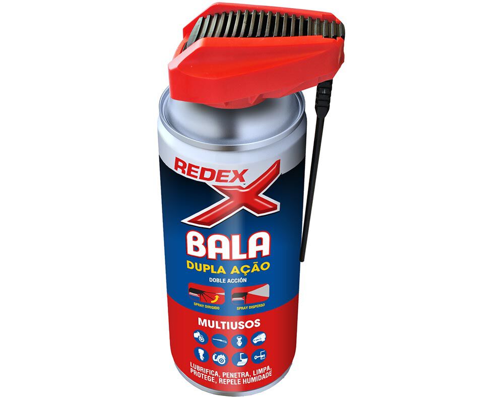 LUBRIFICANTE REDEX BALA DUPLA AC&Ccedil;&Atilde;O 400ML