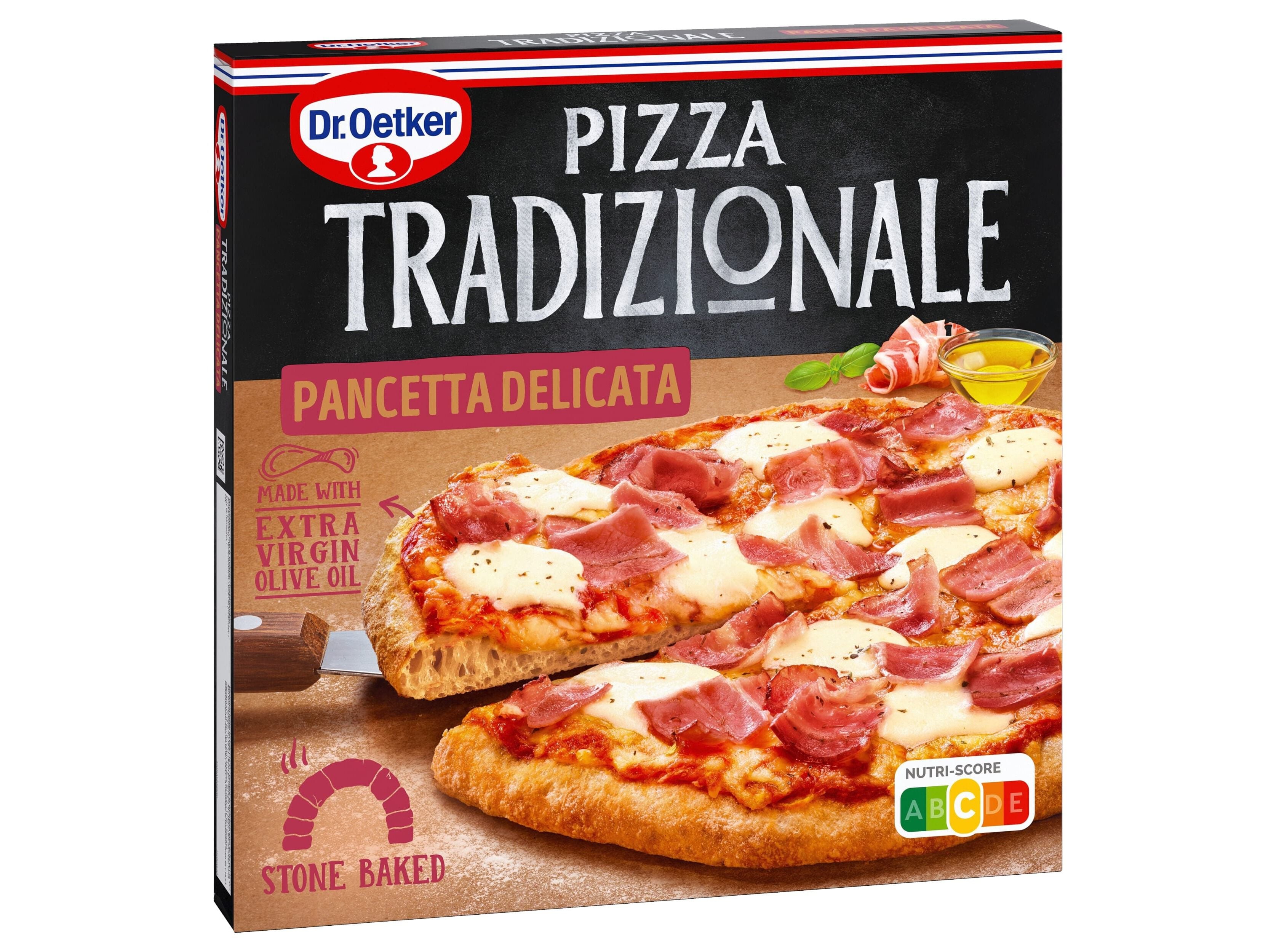 PIZZA DR.OETKER TRADIZIONALE PANCETTA 390G image number 0