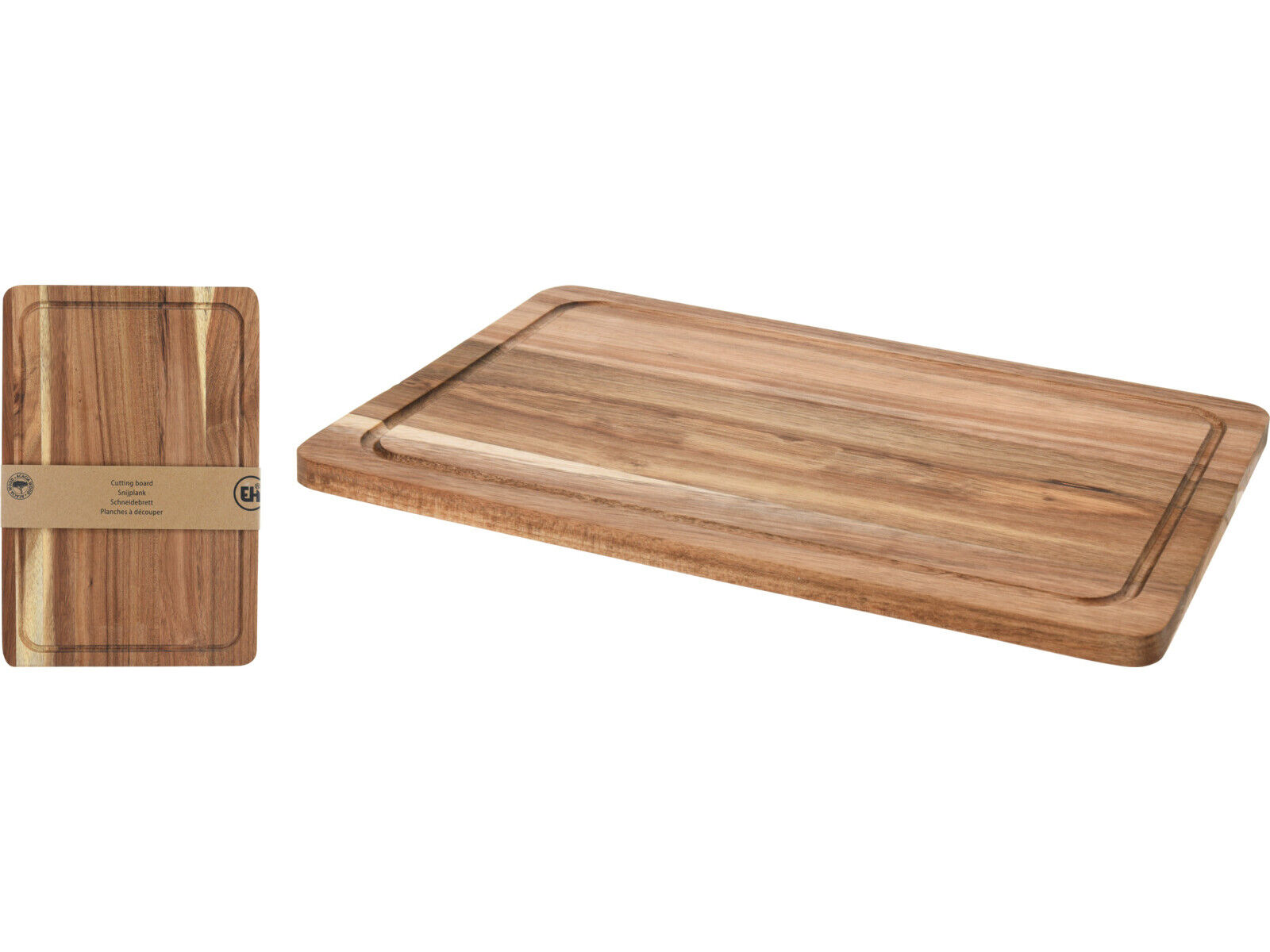 T&Aacute;BUA DE CORTE DE MADEIRA AC&Aacute;CIA 37X25X1.6CM